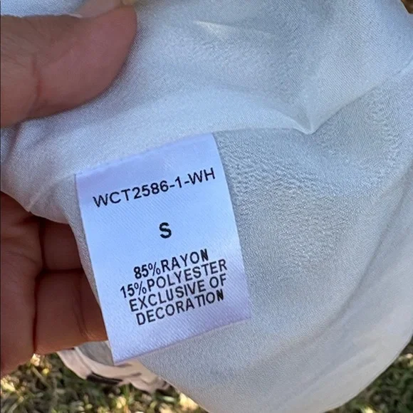 NWT THML Black and White Patterned dress. - Picture 12 of 13